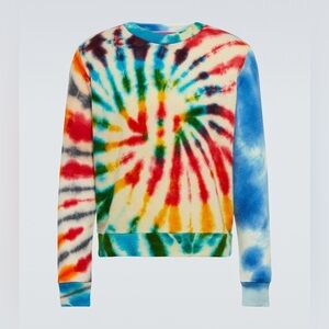 SOLD 💐 The Elder Statesman X Mordechai Mash Tie-dye Smiley Cashmere Sweater